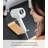 Yamazaki Home Rin Hair Dryer & Iron Holder, Hair Tool Organizer For Salon-Quality Blowout, Hairdryer-Flat Iron-Curling Iron Countertop Organizer - Wood-115282272