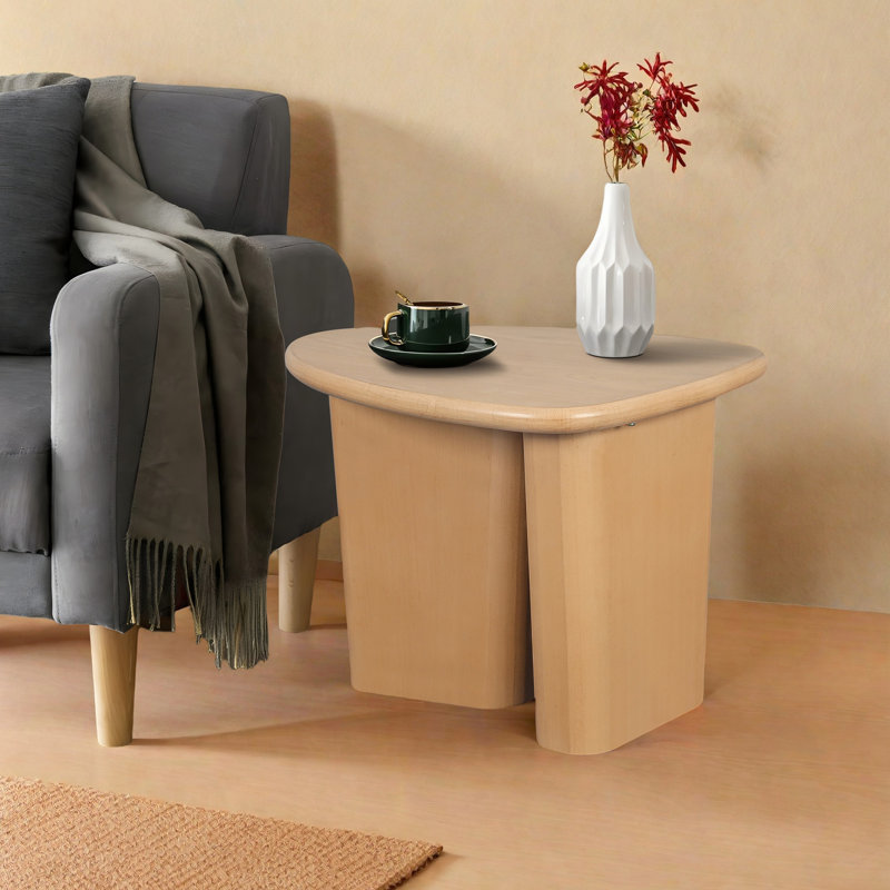 Versatile Tapered Accent Table – Sturdy & Compact End Table For Small Spaces