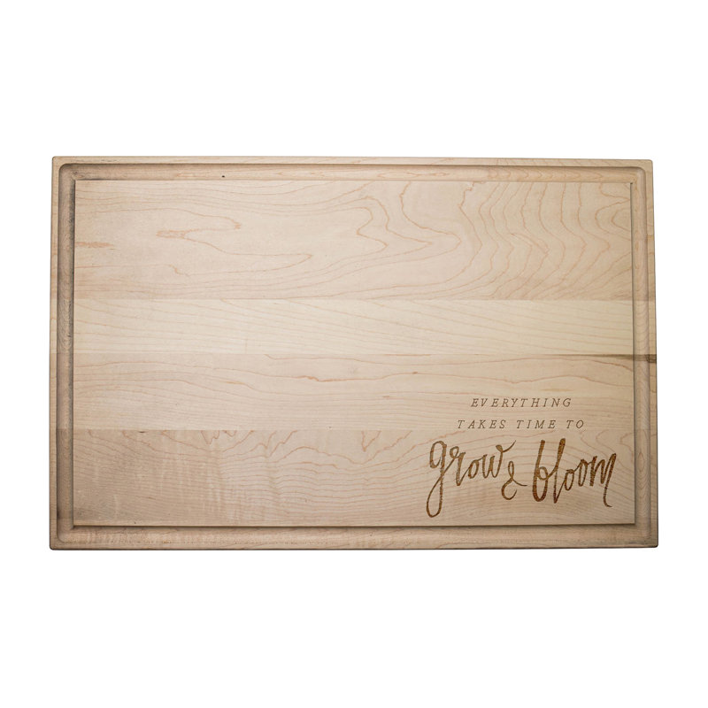 Grow And Bloom Cutting Board
