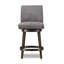 Upholstered Stool with Solid Wood Frame-1743268121