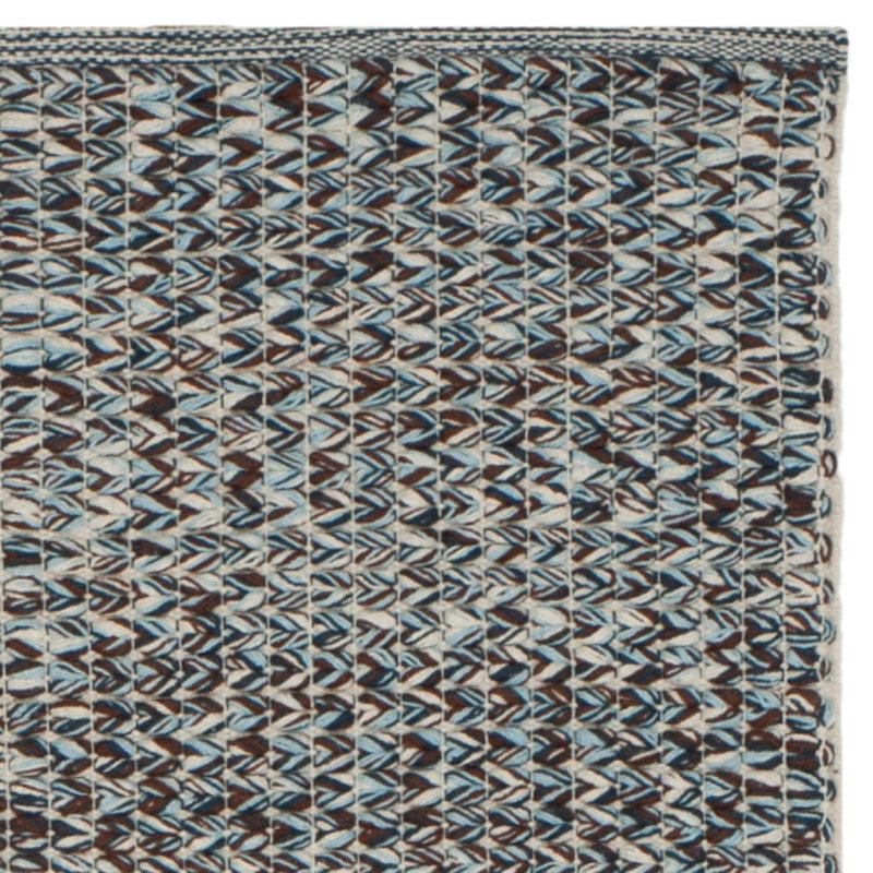 Haqeem Hand Woven Cotton Solid Color Rug, Runner 2'3" x 7'