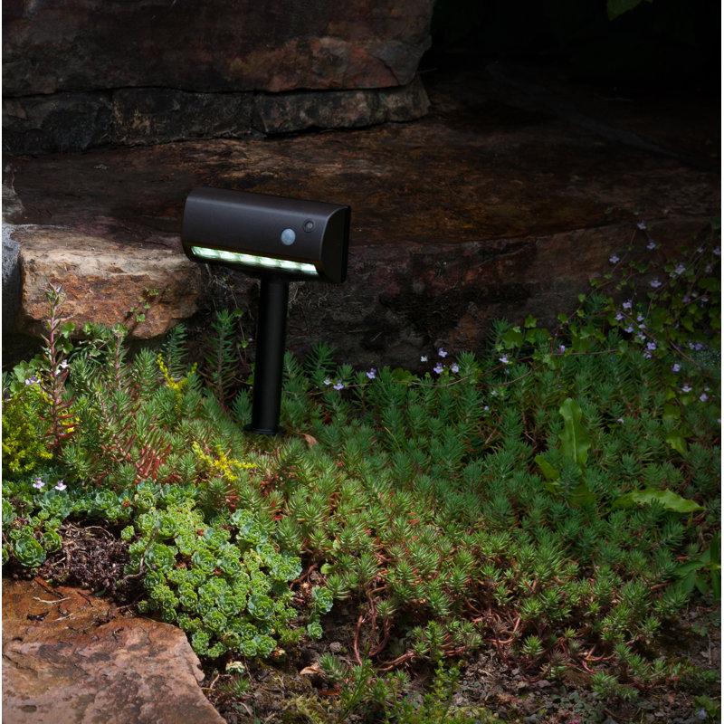 Bronze LED Motion Sensor Garden Pathway Light