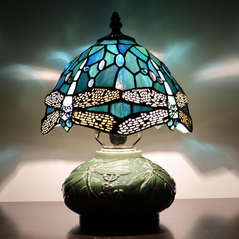 Astoria Grand Eldredge Tiffany Mushroom Table Lamp - Thumbnail 3