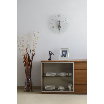 Murtadha Glass Wall Clock