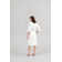 Solange Cotton Blend Terry Cloth Above Knee Bathrobe with Pockets