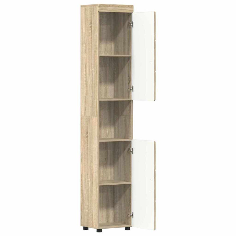 Linen Cabinet, Sonoma Oak