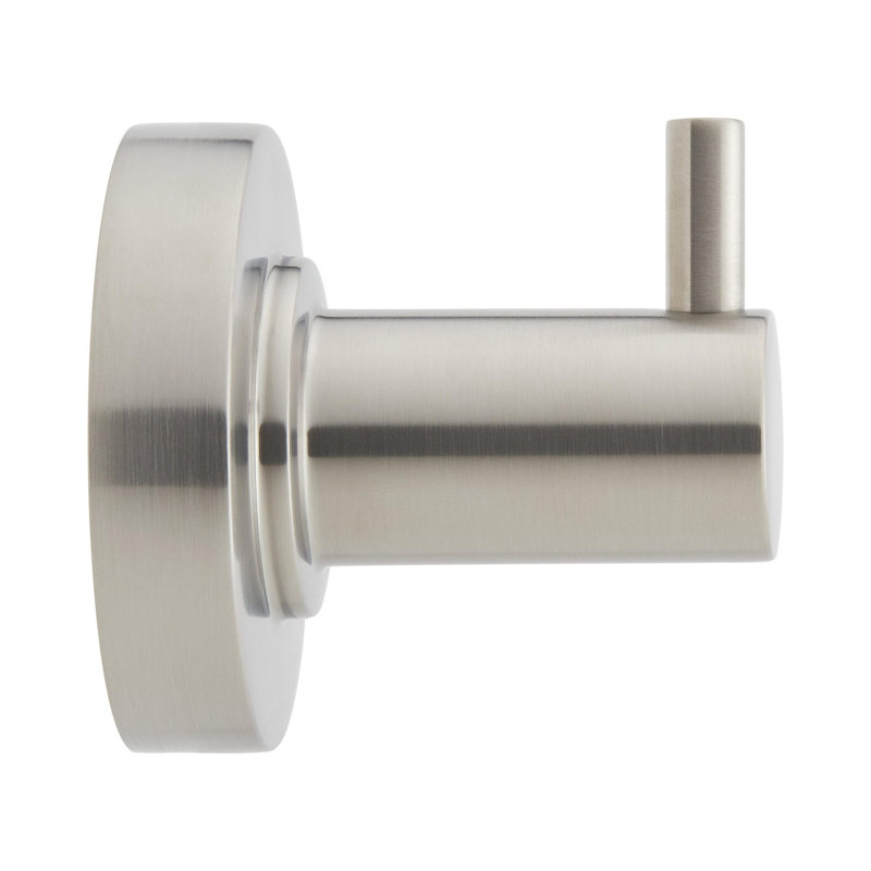 Lexia Single Robe Hook, Brushed Nickel