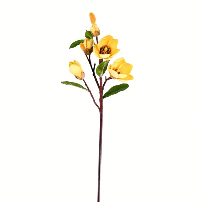 28" Artificial Magnolia Stem