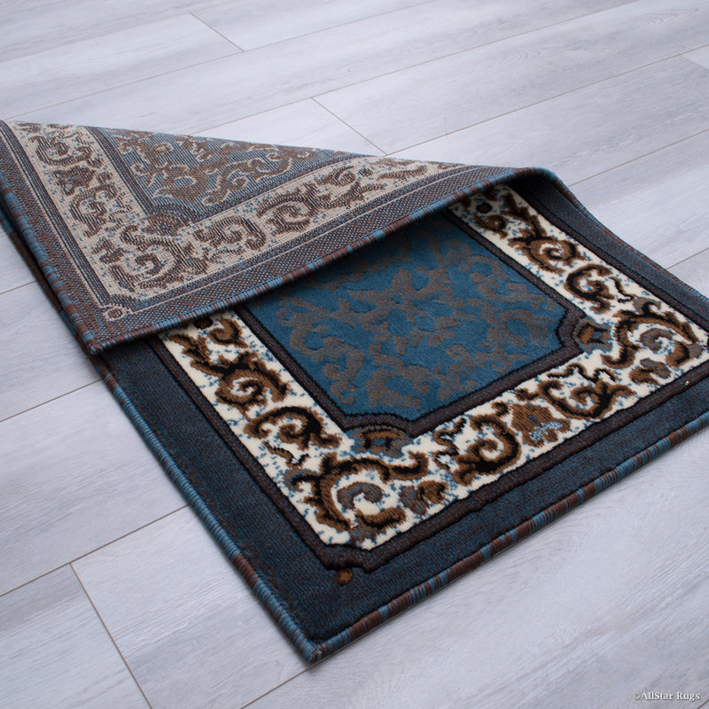 Andrews Indoor Doormat, Light Blue