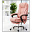 Chaise de bureau de massage chauffante inclinable avec hauteur réglable et repose-pieds, parfaite pour le confort et la productivité