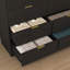 Organisateur de rangement moderne en bois commode 8 tiroirs-1199098098