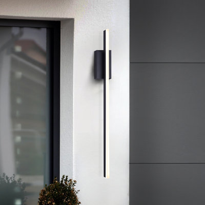Black LED Outdoor Light