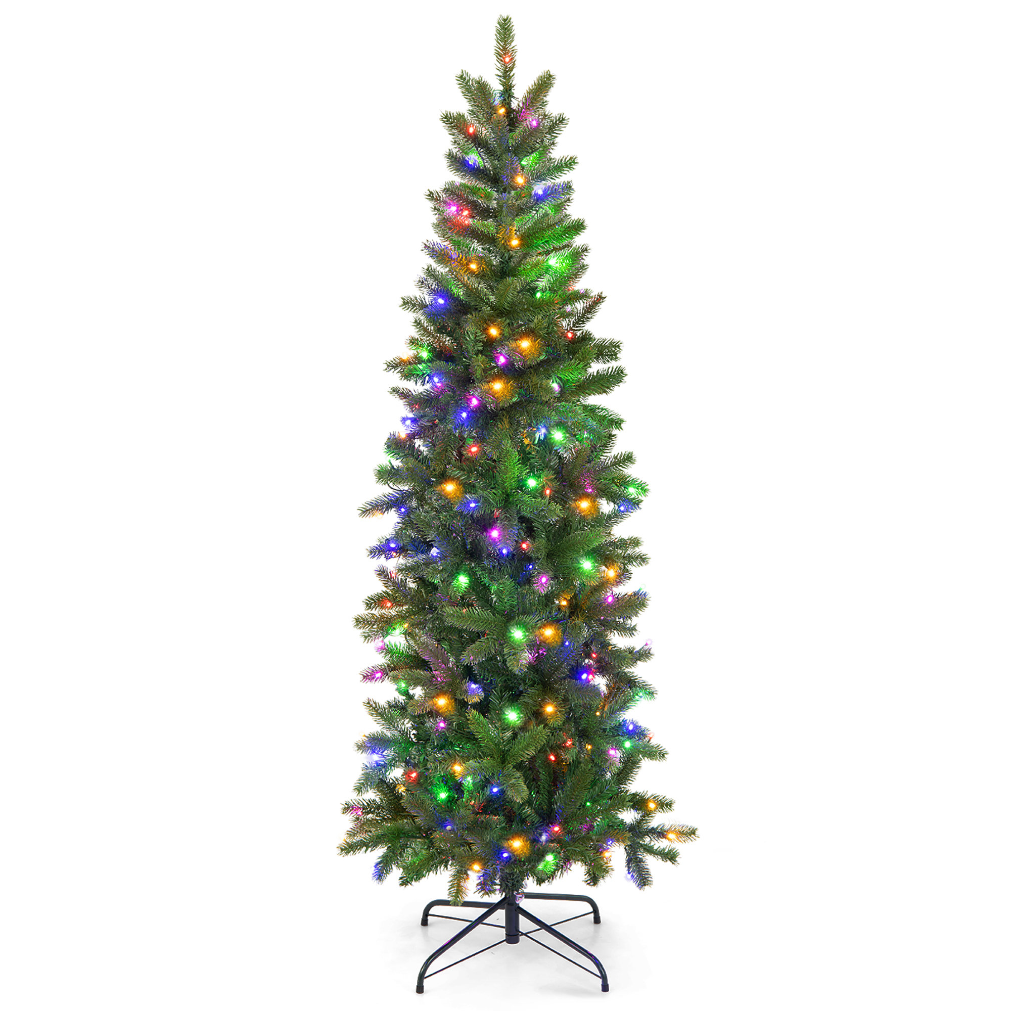 Lighted Artificial Pine Christmas Tree main image 1