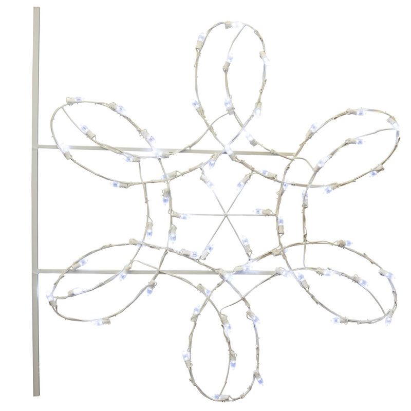 Snowmen & Snowflakes Lighted Sign