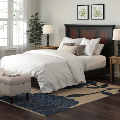 Solid Wood Standard Bed