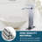 Single-handle Bathroom Faucet with Drain Assembly-101006354