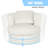 Samuela Velvet Swivel Barrel Chair-456504729
