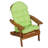 Outdoor 4'' Adirondack Chair Seat / Back Cushion-1204018057