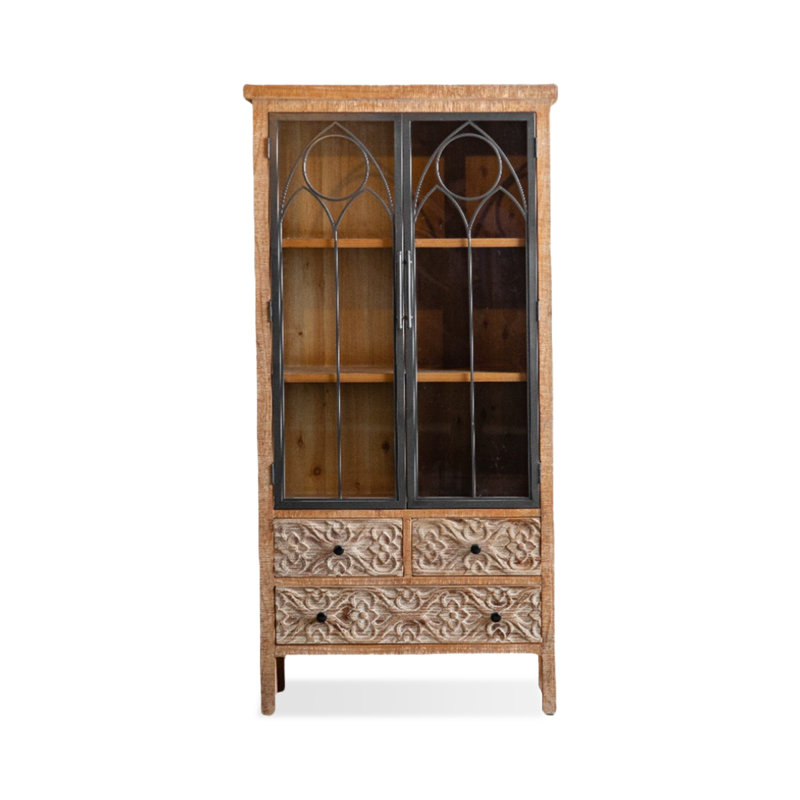 Walnut Solid Wood Display Cases