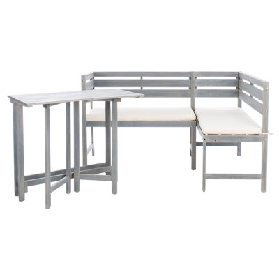 Vana Acacia 4 - Person Modular Patio Conversation Set with Cushions