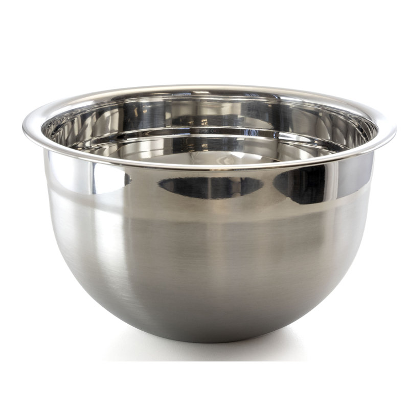 MegaChef 5 Piece Stainless Steel Mixing Bowl Set with Lids