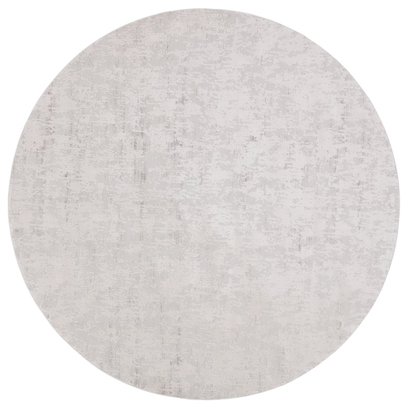 Tapis crème / gris clair Heanor, Tapis de couloir 2 pi 6 po x 8 pi