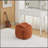 Chenille Fabric Modern Knot Design Ottoman, Comfortable and Stylish Footstool for Living Room and Bedroom-146269965