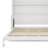 Queen Size Murphy Bed Wall Bed With Closet-107255721