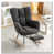 Dark Grey-Footstool