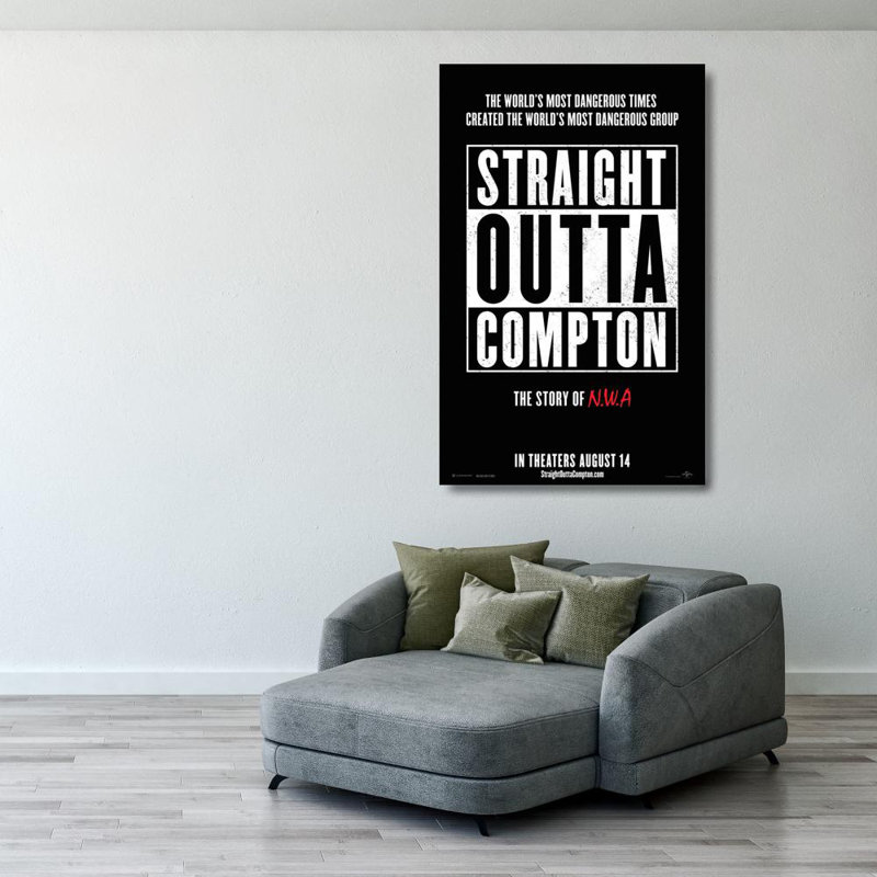 Straight Outta Compton, 40" H x 25" W