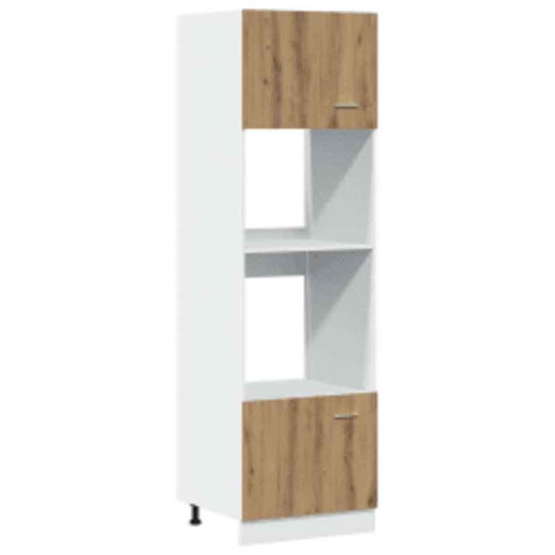 Vidaxl Microwave Lyon Artisan Kitchen Cabinet Set