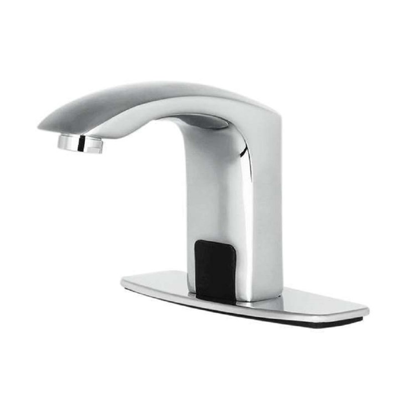 Distributeur de savon mains libres automatique commercial commercial en chrome durable et hygiénique