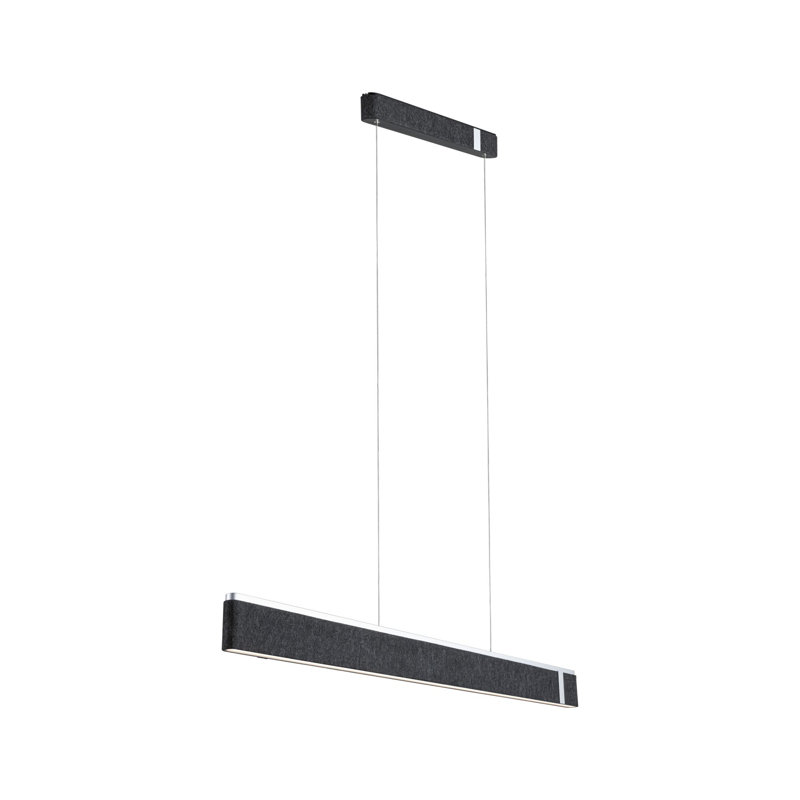1 - Light Black LED Pendant
