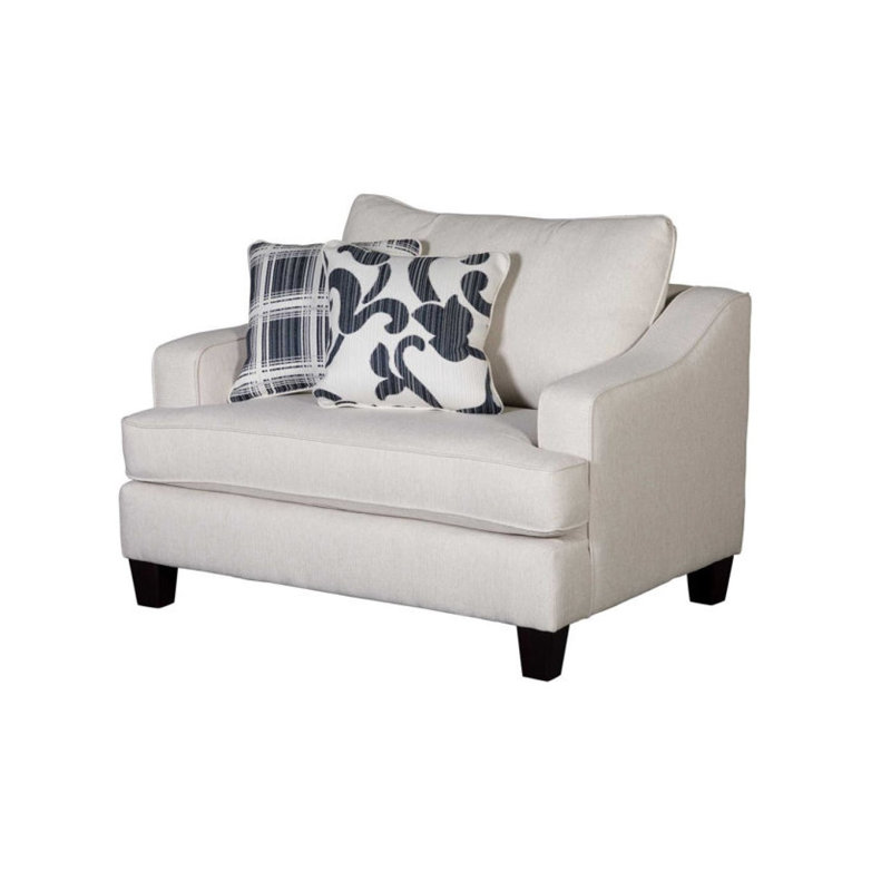 Fauteuil sel Truth Or Dare 1/2, Crème, crème