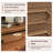 Vintage 28.3''W 3-Drawer Solid Wood Nightstand with Built-in Outlets and Pull-out Shelf, Fully Assembled-2021801617