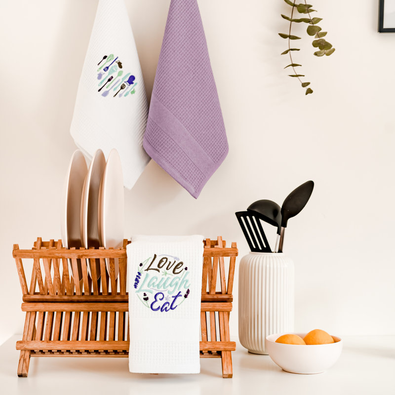 Lavender Love Kitchen Towels, Set of 3