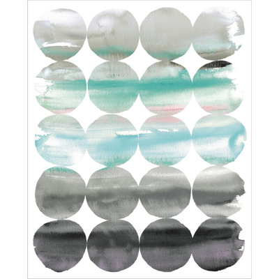 «Summer Dots V2 Neutral» par Elyse Deneige, art mural sur toile