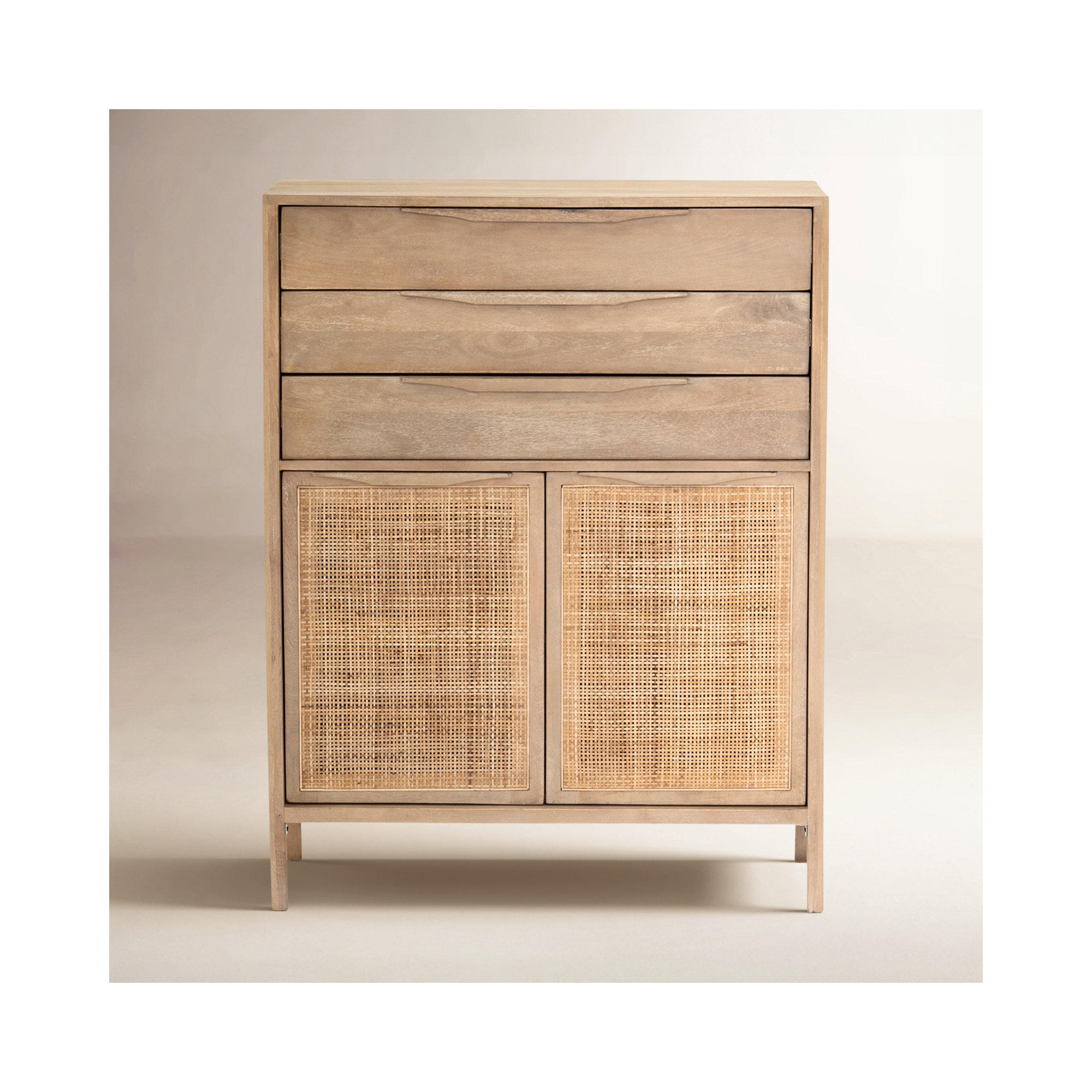 Nellie 3 - Drawer Dresser, Natural Mango