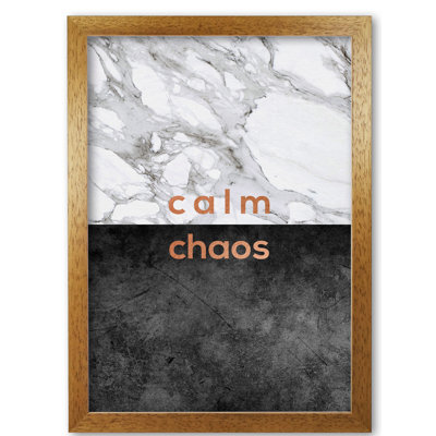 Calm Chaos Marble - Print
