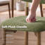 Chaise de salle à manger Solon rembourrée en bois massif-126400239-95237294