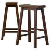Hooria Solid Wood Counter Stool