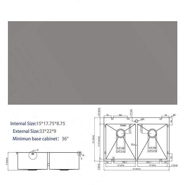 Dimensions du produit