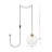 Graziani 1-Light Dimmable Single Pendant-2103747698-2103747380