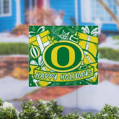 University of Oregon Yard Sign, Holiday
