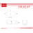 67" x 32" Rectangular Freestanding Soaking Acrylic Bathtub with Overflow, White-62237375