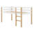 Sturdy Wooden Loft Bed with Ladder & Strong Slat Support-1663515510