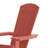 Bayfield All Weather 2 Slat Adirondack Chair with Poly Resin Wood and Stainless Steel Hardware-88681500