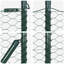 Vidaxl Fence With Posts PVC-Coated Steel-116798125-116798126