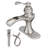 Single-Hole Single-handle Bathroom Faucet with Drain Assembly-47487309