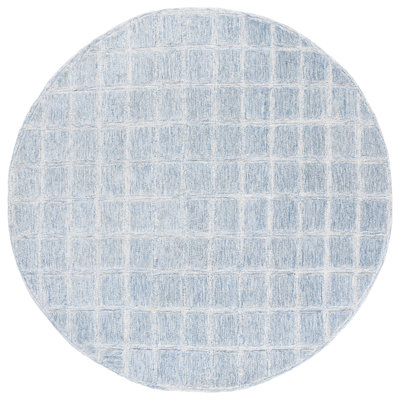 Genre Hand Woven Wool;Cotton Solid Color Rug